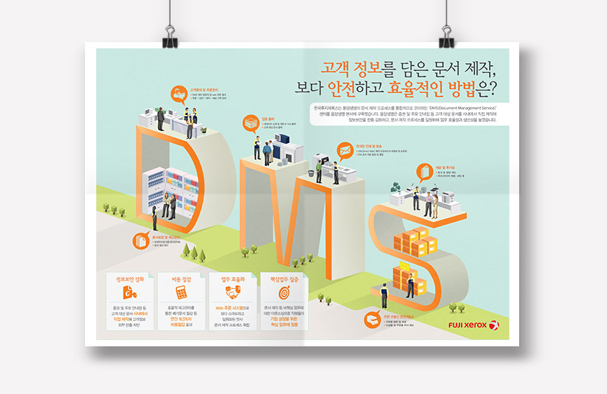 Dms Graphics 한국후지제록스 DMS 인포그래픽 | GRAPHICTAO